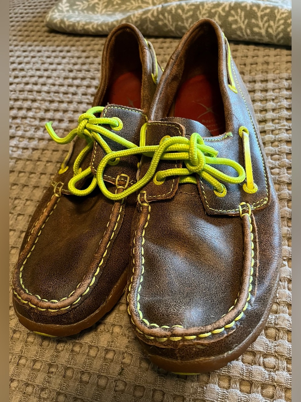 Women’s Twisted X boat shoes size 8